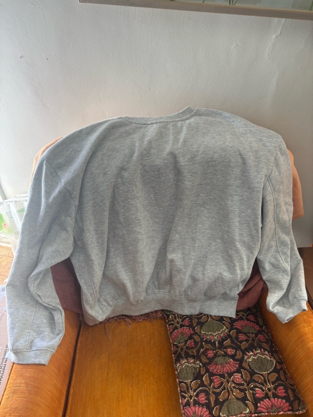 Coca Cola Gray Sweatshirt with Pink Floral Soda Can Graphic - Picture 3 of 3